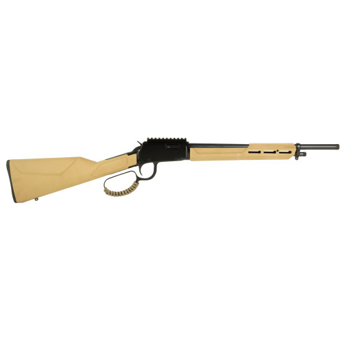 Rossi Rio Bravo Tactical 22 LR, 16.5″ Threaded Barrel, Flat Dark Earth Stock, Black Rec, 10rd