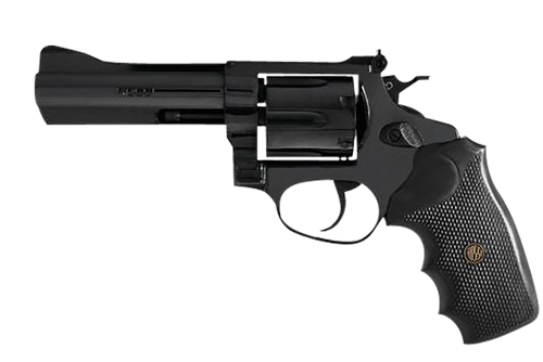 Rossi RM66 38 Special +P/357 Magnum, 6″ Barrel, Black, Rubber Grip, 6rd