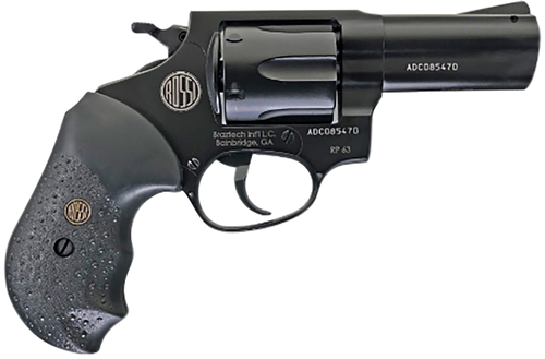 Rossi RP63 357 Magnum, 3″ Barrel, Black Finish, Black Rubber Grip, 6rd