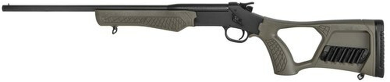Rossi Tuffy Break-Open 410 Ga, 18.5″ Barrel, 3″, OD Green, 1rd