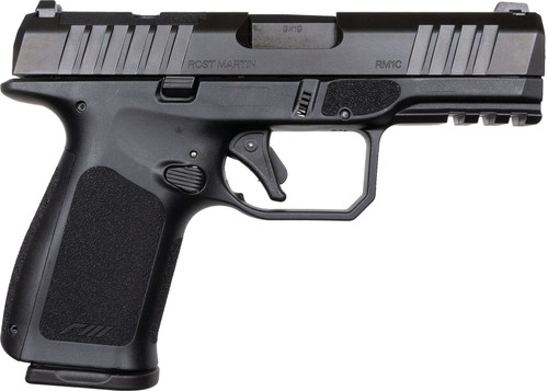 Rost Martin RM1C 9mm, 4″ Barrel, Black, Optics Ready, Includes RMR Moutning Plate, 17rd