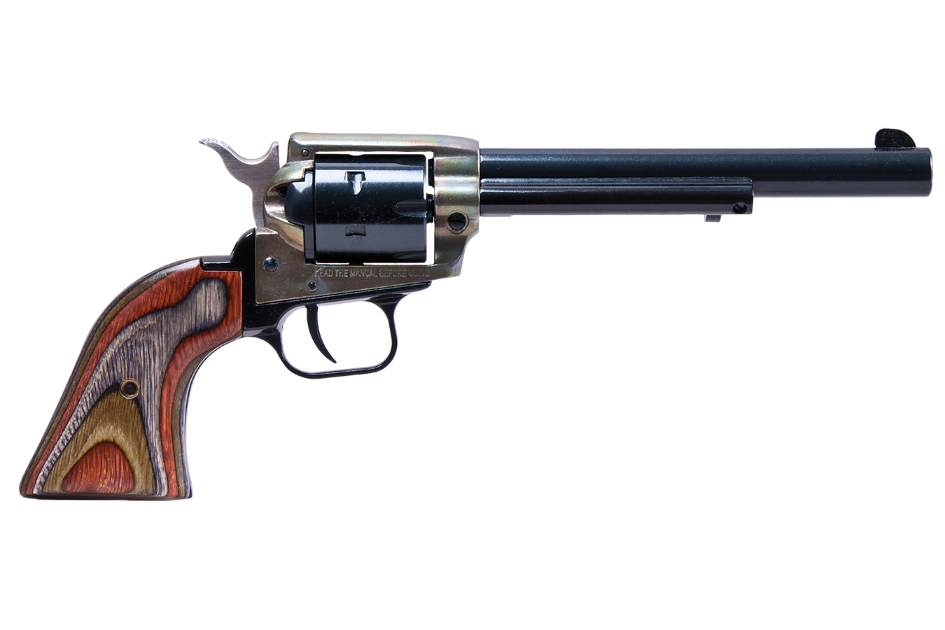 Rough Rider 22LR/22WMR Revolver with Camo Laminate Grips