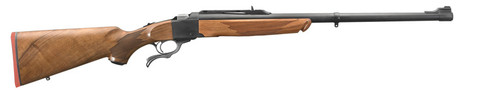 Ruger 1 Light Sporter 6.5 Creedmoor, 24″ Barrel, Walnut Furniture, Black Rec, 1rd