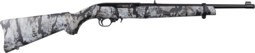 Ruger 10/22 22 LR, 16.12″ Threaded Barrel, Kryptek Skyfall Camo, Black Rec, 10rd