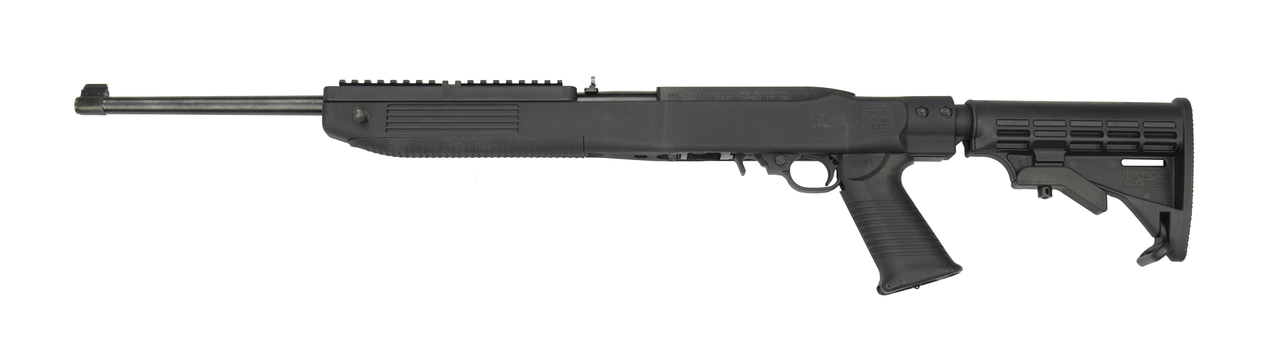 Ruger 10/22, .22 LR, 18.5″ Barrel, 10rd, Tapco Stock, Black, USED