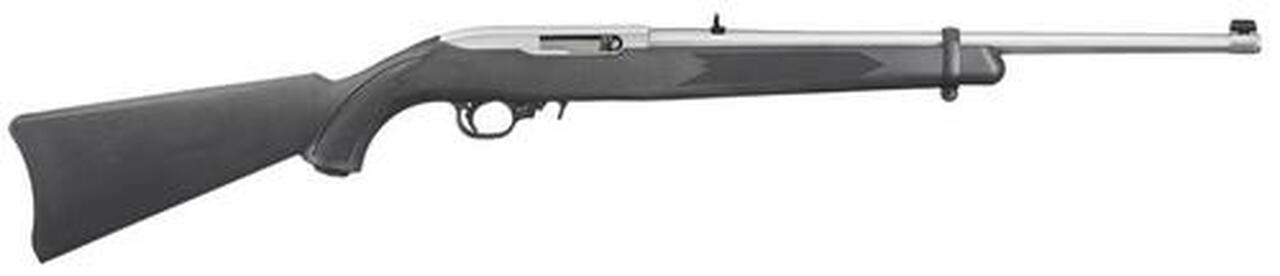 Ruger 10/22 22LR Carbine, 18″ Barrel, SS Finish, 10 Rnd Mag