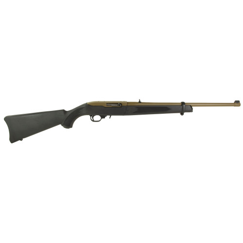 Ruger 10/22 Carbine 22 LR, 18.5″ Barrel, Black Synthetic, Flat Dark Earth Rec, 10rd