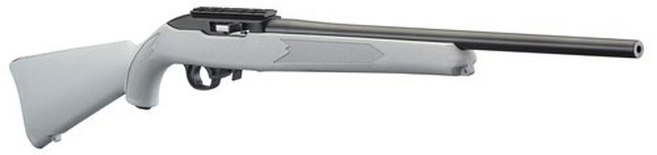 Ruger 10/22 Carbine .22 LR, 18.5″ Barrel, Gray Synthetic Stock, Satin Black, 10rd