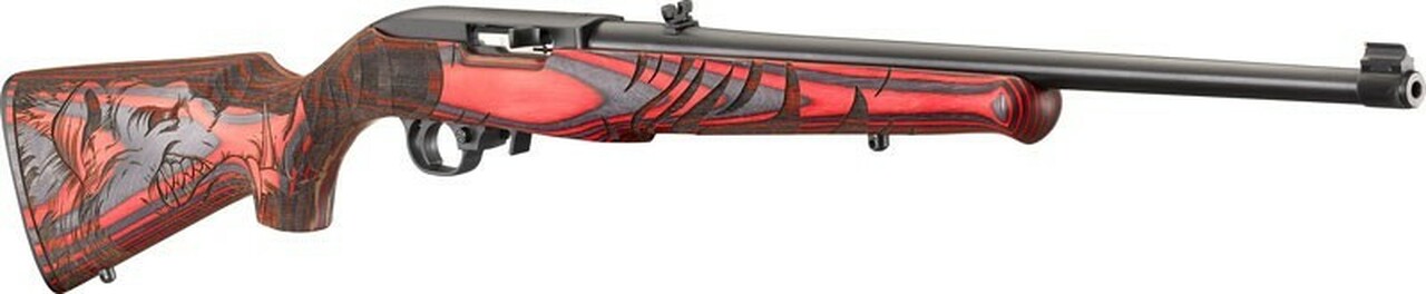 Ruger 10/22 Carbine 22LR 18″ Barrel Engraved Wild Hog Laminated Stock, TALO Ltd Edition 10rd Mag