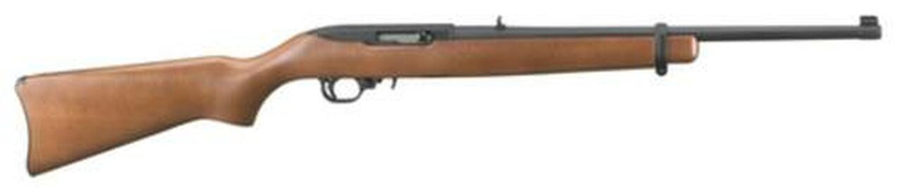 Ruger 10/22 Carbine 22LR, 18″ Barrel, Hardwood Stock, 10rd
