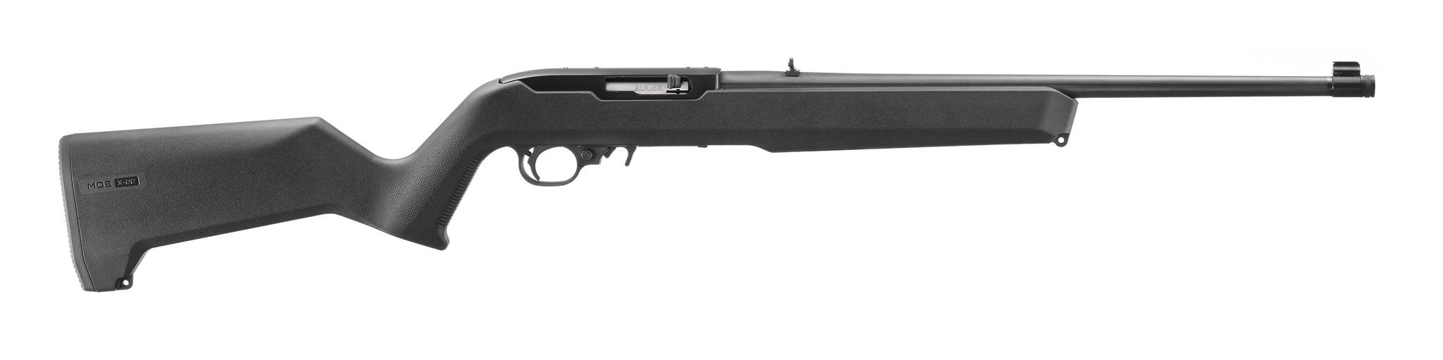 RUGER 10/22 CARBINE (MAGPUL X-22 SERIES)  SEMI AUTO .22 LR   RIFLES  black