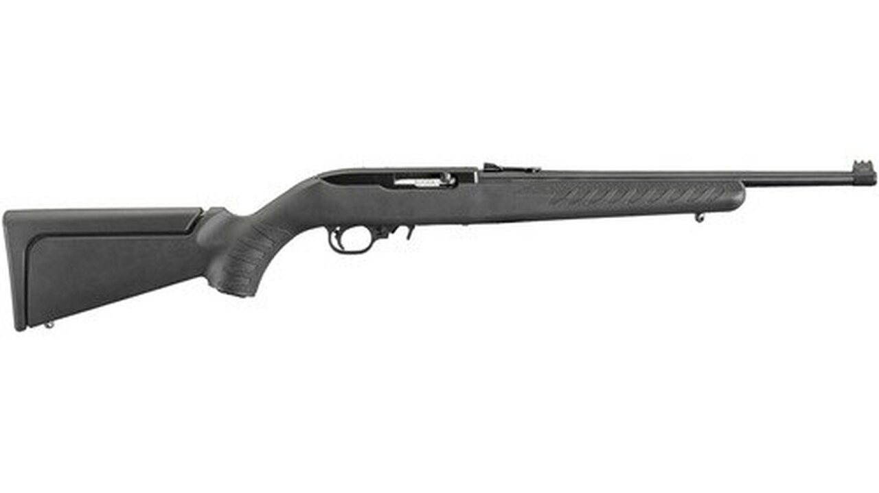 Ruger 10/22 Compact Rifle, .22 LR, 16.125″, Black Synthetic Stock, Matte Black