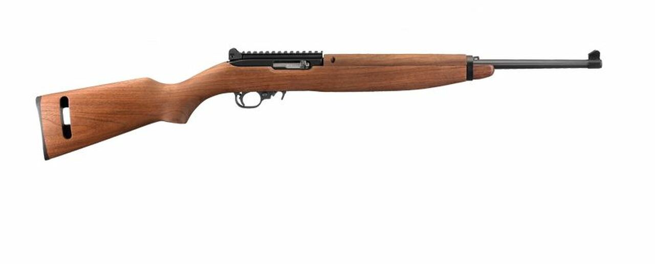 Ruger 10/22 M1 Carbine .22 LR, TALO, 18.5″ Barrel, Matte Black, Hardwood, 10rd