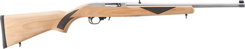 Ruger 10/22 Sporter 22 LR, 18.5″ Barrel, 75th Anniversary, Natural Hardwood, 10rd