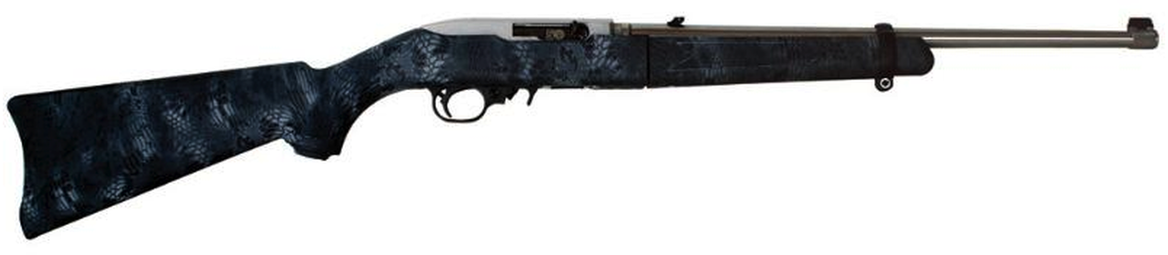 Ruger 10/22 Take Down 22LR 16″ SS Barrel, KRYPEK Camo, Back Pack Case, 10 Rd Mag