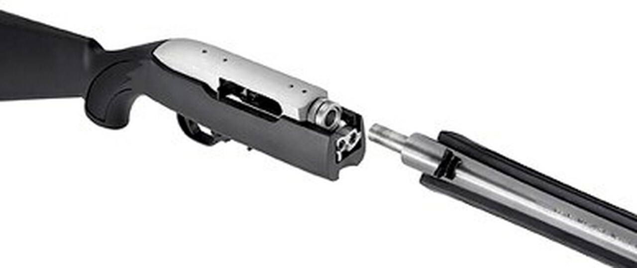 Ruger 10/22 Takedown Rifle, 18.5″ Barrrel SS, Back Pack 10rd Mag