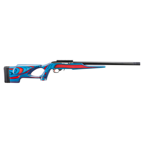 Ruger 10/22 USA Shooting 2024 22 LR, 18″ Barrel, Red/Blue Laminate, USA Shooting Coin, 10rd