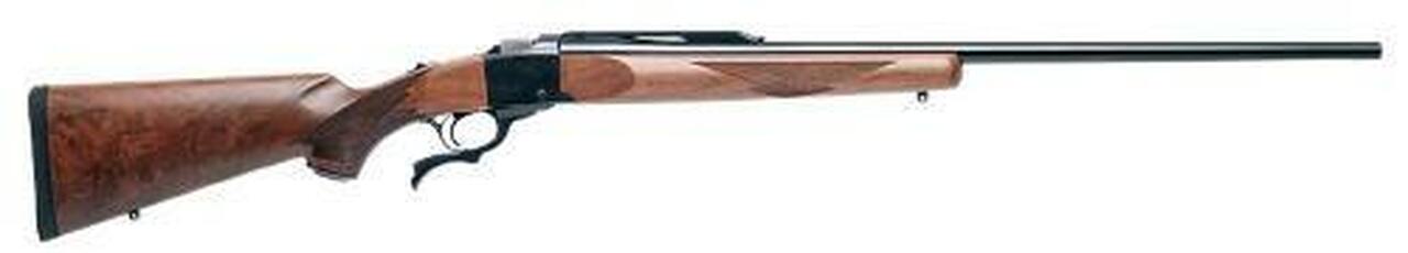 Ruger 1B Standard 257 Weatherby, 28″ Barrel, Blued, Wood