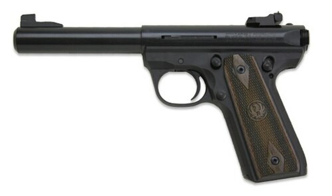 Ruger 22/45 22LR, 5.5″ Barrel, Laminate Grips