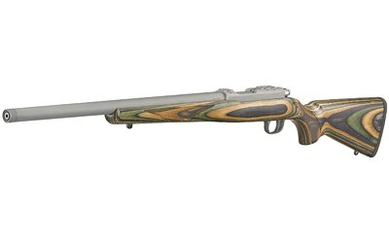 Ruger 77/17 17 Hornet, 18.50″ Stainless Steel, Fixed Stock Right Hand, 6rd