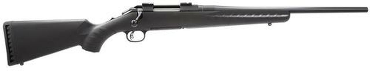Ruger Amer-C Bolt 22-250 Remington 18″ Barrel, Black Composite Stock Matte Black, 4rd