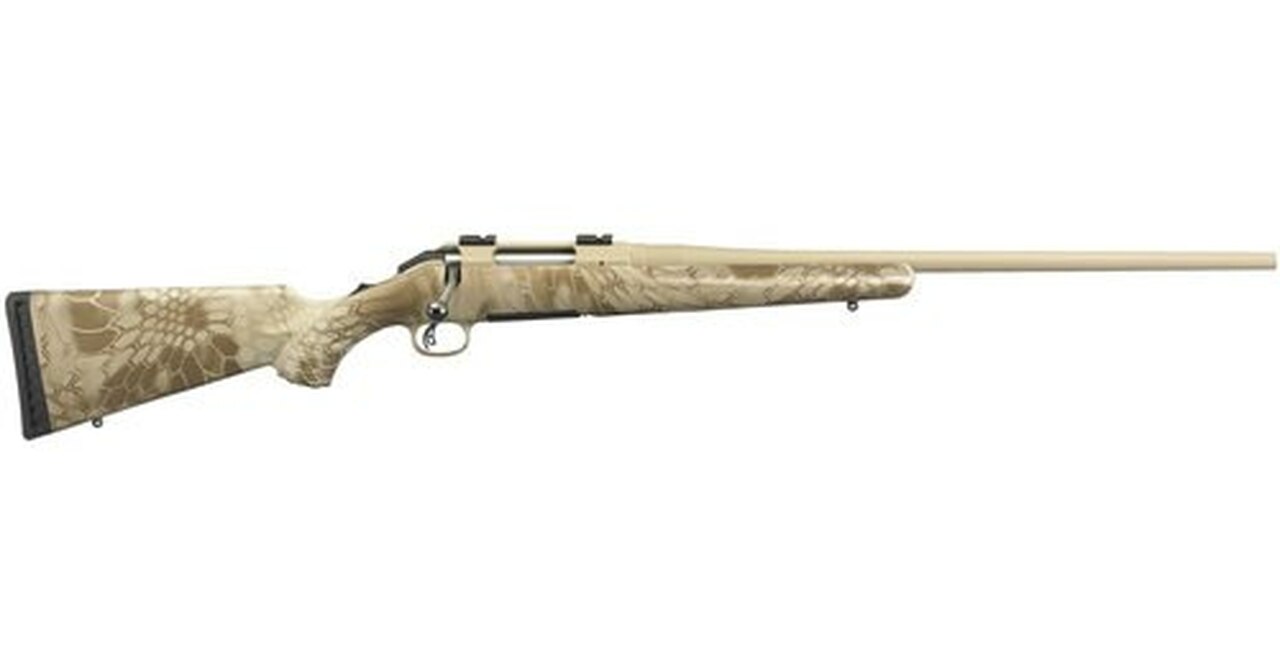 Ruger American, 30-06, 22″, 4rd, Kryptek Nomad