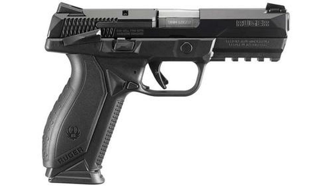 Ruger American Duty Model 9mm, 4.2″ Barrel, Manual Safety, 17rd
