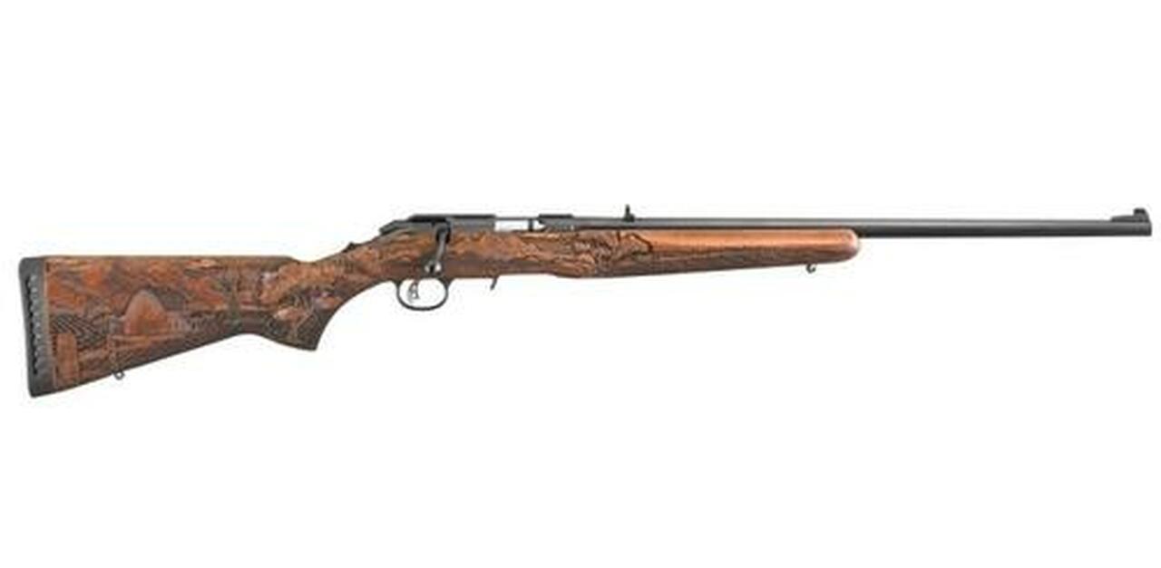 Ruger American Farmer 22LR 22″ Barrel Engraved Stock 10rd Mag