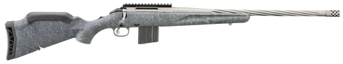 Ruger American Gen II 350 Legend, 20″ Threaded Barrel, Gray Splatter, 5rd