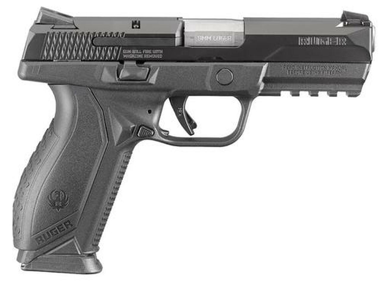 Ruger American Pistol Pro Model 9MM 4.2″ Barrel, Novak Sights, 17 Rd Mag