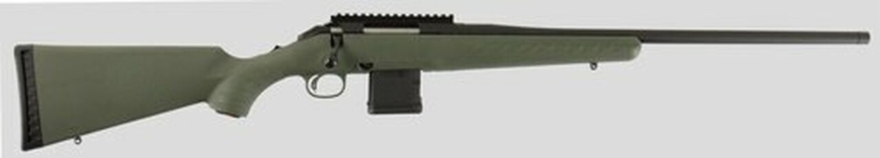 Ruger American Predator 6mm Creedmoor 22 Rail Moss Green