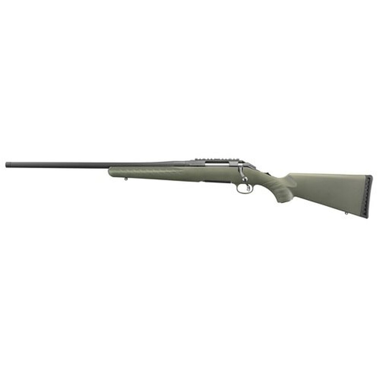 Ruger American Predator Bolt LH 6.5 Creedmoor 22″ Barrel Moss Green Synthetic Stock LH 4 rd