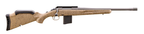 Ruger American Predator Gen II 400 Legend, 16.1″ Threaded Barrel, Flat Dark Earth Splatter, Cobalt Rec, 5rd