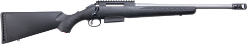 Ruger American Ranch 450 Bushmaster, 16.12″ Barrel, Black, Stainless Steel Barrel, 3rd