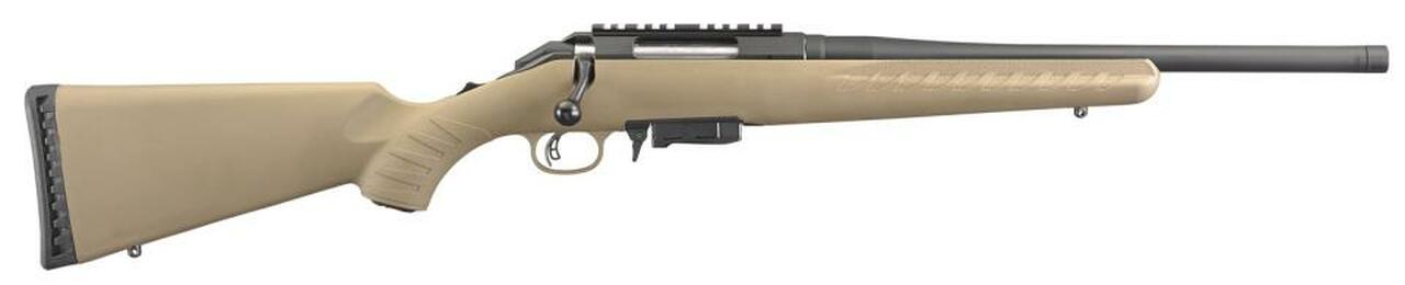Ruger American Ranch Bolt 7.62×39 16″ Barrel Synthetic Flat Dark Earth Stock