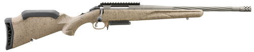 Ruger American Ranch Gen 2 308 Winchester, 16.1″ Threaded Barrel, Flat Dark Earth Splatter, 3rd