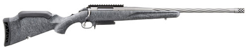 Ruger American Rifle Gen 2 243 Winchester, 22″ Threaded Barrel, Gray Splatter, 3rd