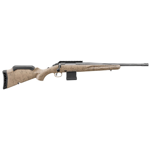 Ruger American Rifle Gen 2 300 Blackout, 16.1″ Threaded Barrel, Flat Dark Earth Splatter, 10rd