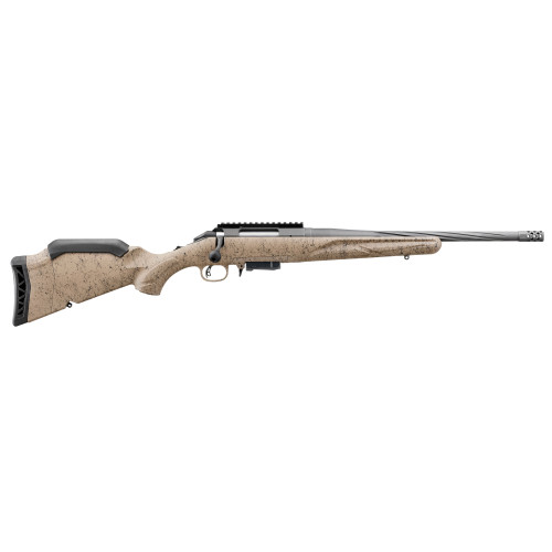 Ruger American Rifle Gen 2 7.62×39, 16.1″ Threaded Barrel, Flat Dark Earth Splatter, 5rd