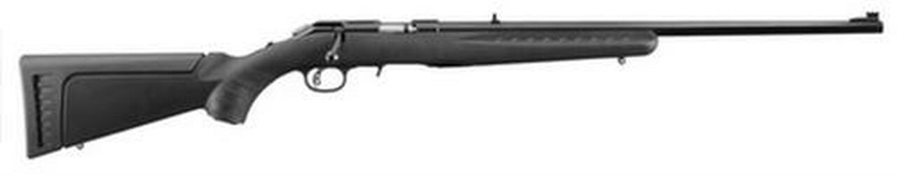 Ruger American Rimfire Rifle .22 Win Mag, 22″, Satin Blue Finish