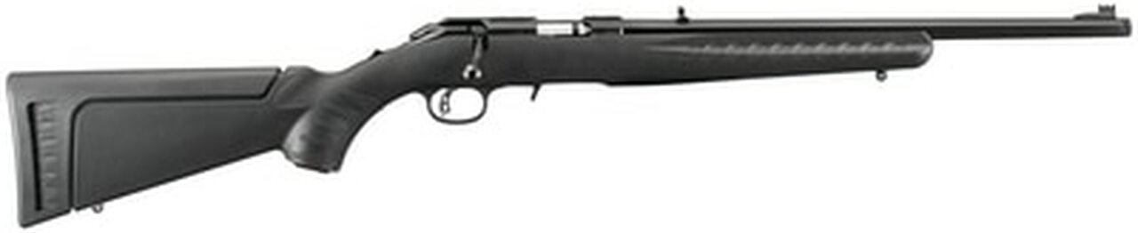 Ruger American Rimfire Standard 22LR, 18″, Black, 10rd