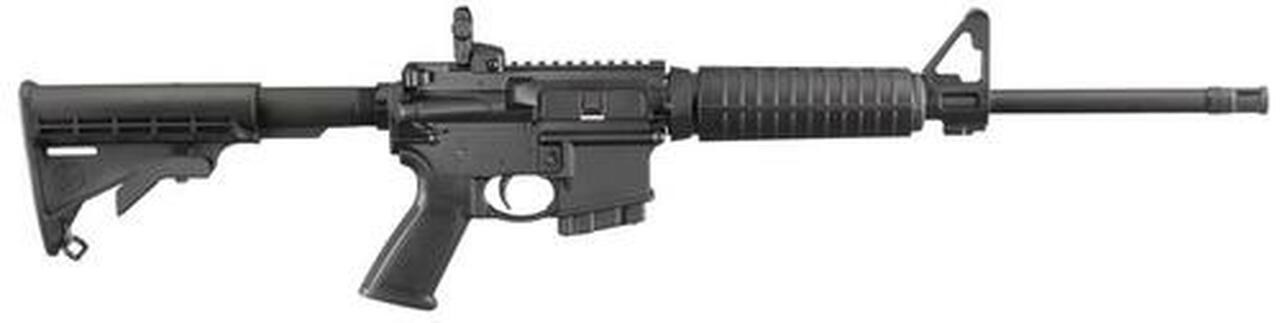 Ruger AR-556, .223/5.56, 16.1″, 10rd Mag, 6 Position Stock, Black