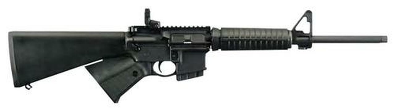 Ruger AR-556 AR-15 5.56/223 16″ Barrel Rapid Deploy Rear SightFixed A2 Synthetic Stock, MonsterMan Grip 10rd Mag