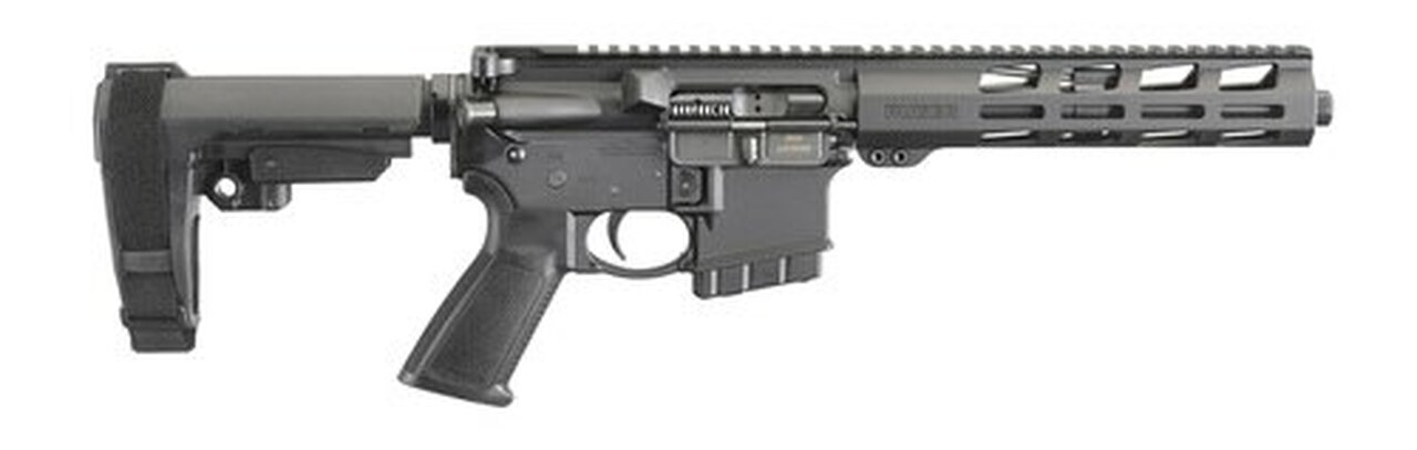 Ruger AR-556 AR-15 Pistol 350 Legend, 9.5″ Barrel, M-LOK, SBA3 Pistol Brace, Black, 5rd