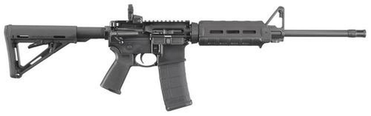 Ruger AR-556 MOE 5.56mm, 16″ Barrel, M-LOK Handguard, MOE Stock, 30rd