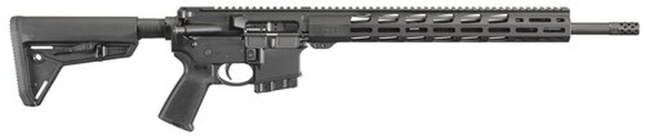 Ruger AR556 5.56mm, 18″ Barrel, Free-float MP MOE Grip, 10rd
