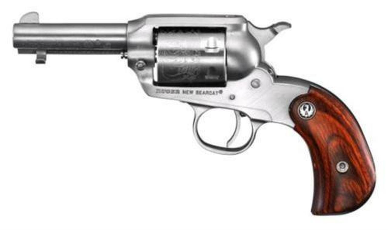Ruger Bearcat Shopkeeper 22LR, 3″ Barrel, Stainless Steel, Limited Edition