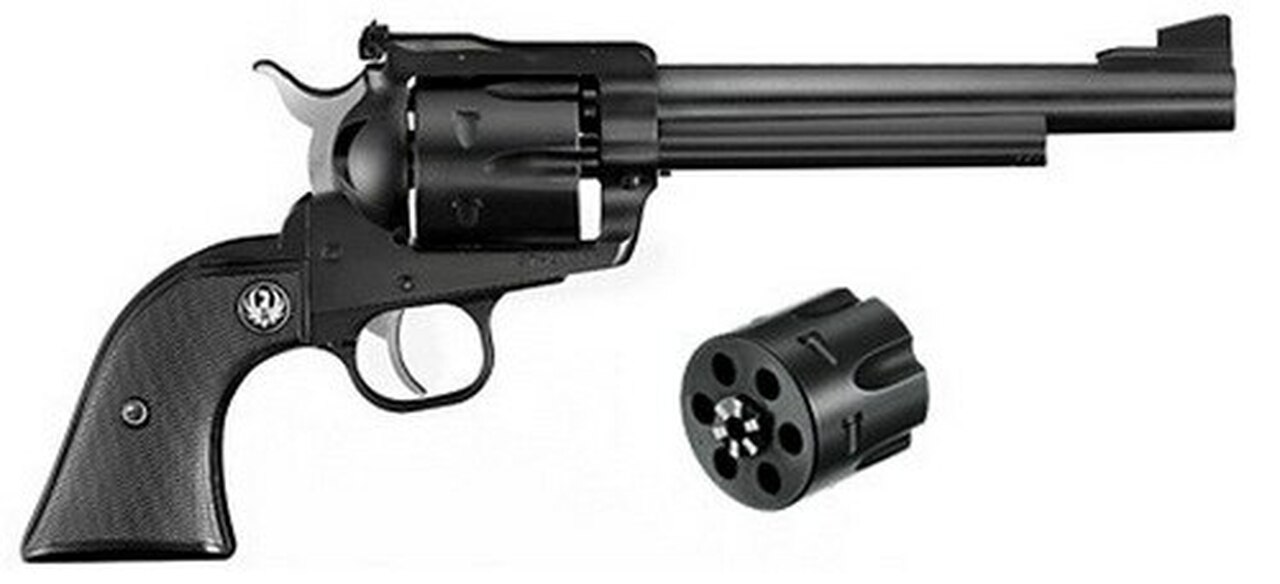 Ruger Blackhawk 357 Mag/9mm Combo Cylinder 6.5″ Blued 6re SAO