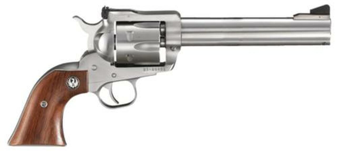 Ruger Blackhawk 357 Magnum 6.5″ SS 6rd Hardwood Grip