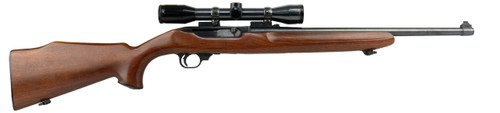 Ruger Carbine Sporter 44 Remington Magnum, 18″ Barrel, Wood Stock, Krombach Lux 2-4×36 Scope